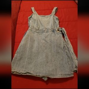 Sincerely Jules Blue Denim Skort